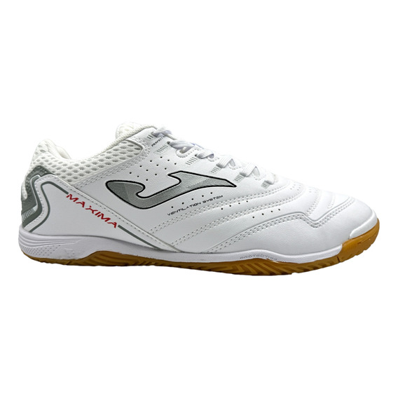 Tenis  Joma Máxima 2302 Blanco Indoor  Futbol Rápido.