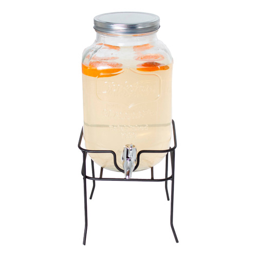 Dispenser Vidrio Canilla Sop 4lts Jugos Bebidas Sheshu Home