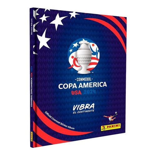 Álbum Tapa Dura Conmebol Copa América Usa 2024 Panini