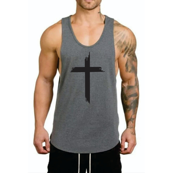 Musculosas Abiertas Kingdomv Modelo Cruz Caleb 