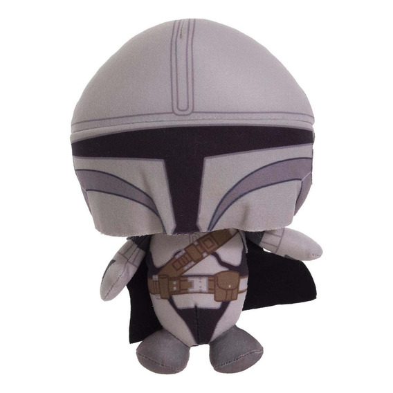 Peluche Tipo Almohada, The Mandalorian De Star Wars, 17.7 Cm Color Gris claro