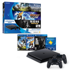 Ps4 Slim + 3 Juegos + 2 Controles Playstation Originales