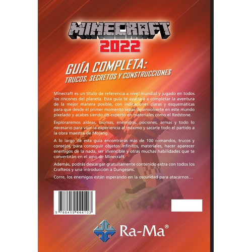 Libro Minecraft 2022 Guía Completa Trucos, Secretos Y Constr