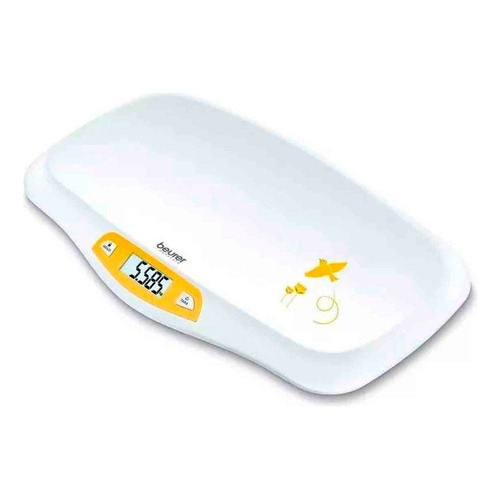 Báscula digital pediátrica Beurer Balanza Bebé BY 80 blanca, hasta 20 kg