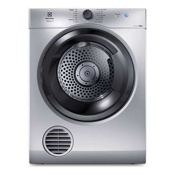 Secadora De Ropa 9kg Electrolux Edex09e2eg Color Silver 220V