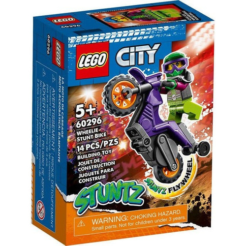 Lego® City Moto Acrobática: Rampante Cantidad De Piezas 14