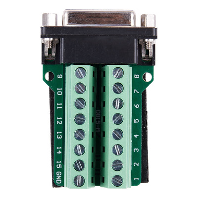 Adaptador Db15 D-sub Vga Hembra De 15 Pines, Conector Jack B