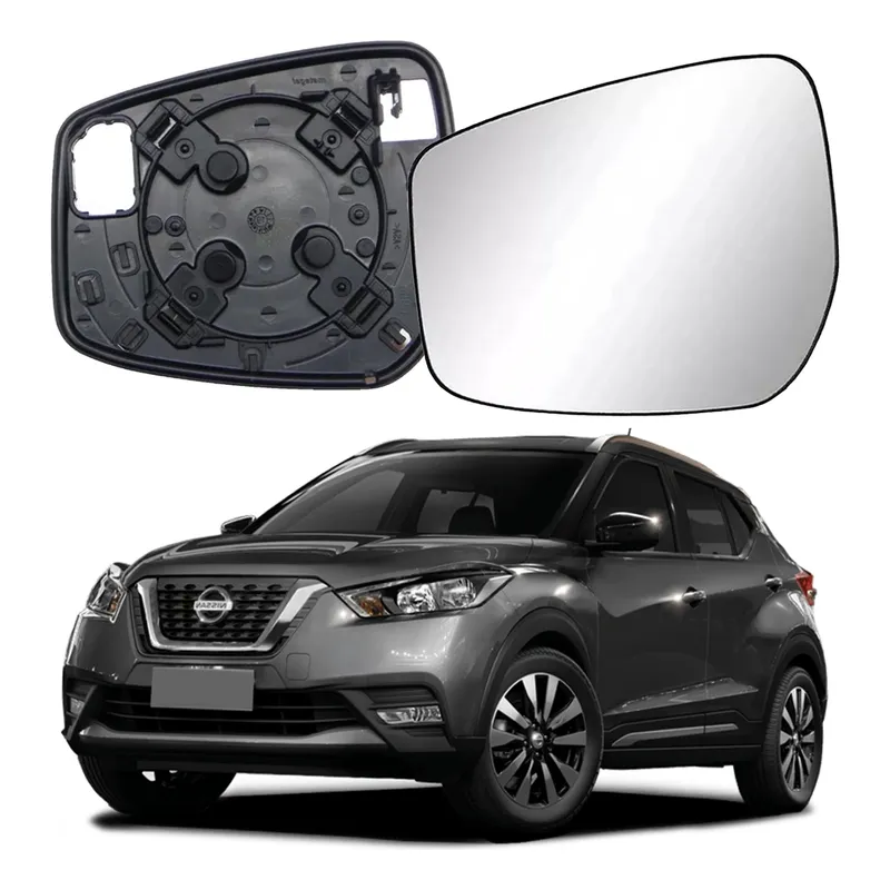 Lente Retrovisor Esquerdo Kicks 1.6 16v 2016 A 2020