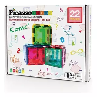 Pt22 Kit  Numeros Y Signos Juguetes Magneticos Picasso Tiles