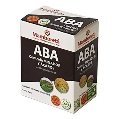 Mamboretá® Aba insecticida acaricida controla minador ácaros