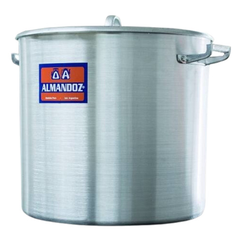 Olla Almandoz Gastronómica Aluminio Con Tapa Nº 34 30 Lts