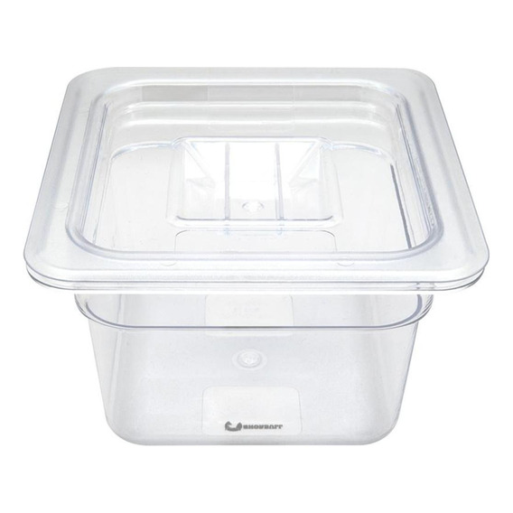 Inserto Sexto 1/6 Policarbonato C Tapa 10cm Cambro Shorbull