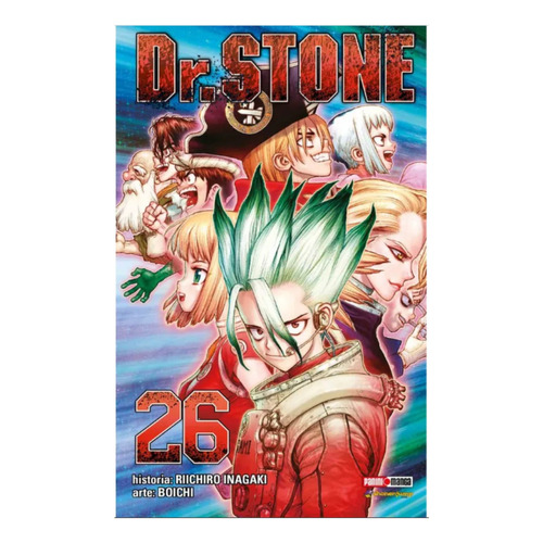 Dr. Stone, De Riichiro Inagaki., Vol. 26. Editorial Planet Manga, Tapa Blanda, Edición 26 En Español, 2023