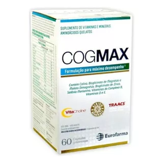 Cogmax 60 Cáps Suplemento Vitamínico + Brinde Especial 