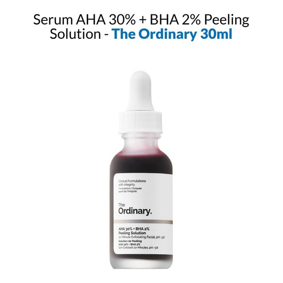 Serum Aha 30% + Bha 2% Peeling Solution - The Ordinary 30ml