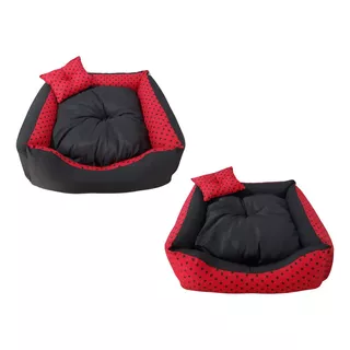 Cama Caminha Cachorro Gato Pet Dupla Face Conforto 60x60 M