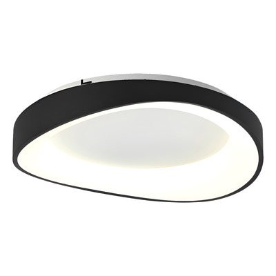 Plafon Sweet Ng Negro 36w 52x10cm Blanco Dinamico Negro