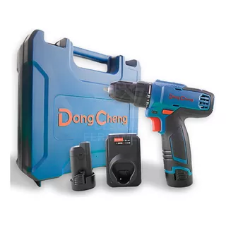 Parafusadeira Furadeira Profissional 1500 Rpm Dong Cheng Cor Azul Frequência 50hz 60hz 110v/220v