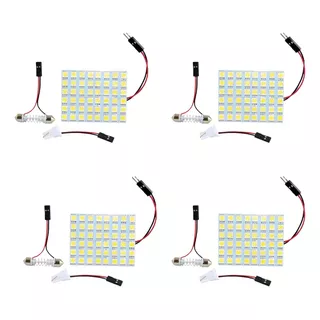 Kit 4 Placa Super Led P/ Iluminação Interna Pés A Mais Forte