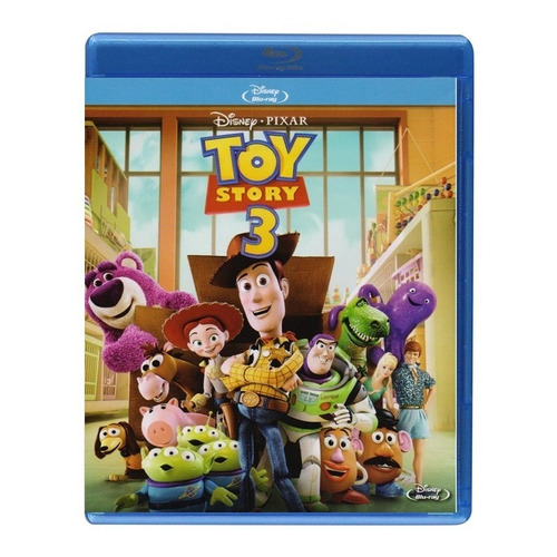 Toy Story 3 Tres Disney Pixar Pelicula Blu-ray