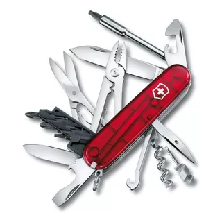 Victorinox Cyber Tool M, Roja, 32 Usos Color Rojo