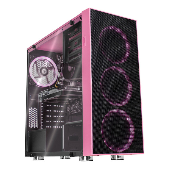 Xtreme PC Gaming Geforce GTX 1650 AMD Ryzen 5 5600X 16GB SSD 480GB WIFI Pink