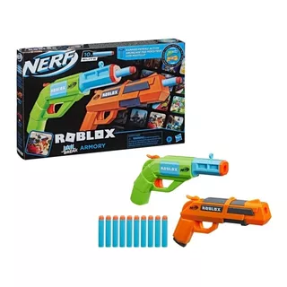 Nerf Set Doble Lanzadores Pistolas Roblox Jailbreak Armory 