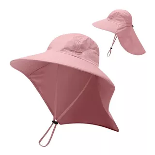 Sombrero Gorra De Pesca Solapa Protección Sol Uv Ajustable 