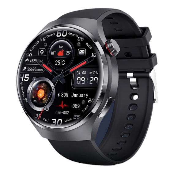 Reloj Inteligente Gt4 Pro Con Bluetooth Llamada 