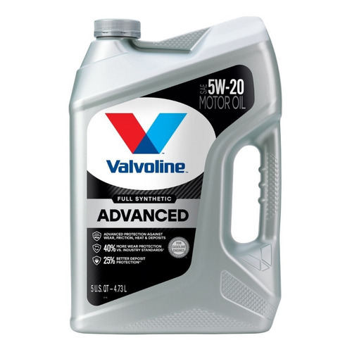 Aceite Valvoline Advanced Sintetico 5w20 4.73 Lts