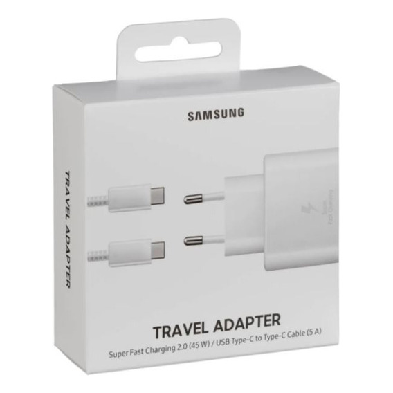 Cargador Samsung 45w Original Carga Ultra Rápida Tipo Usb  C