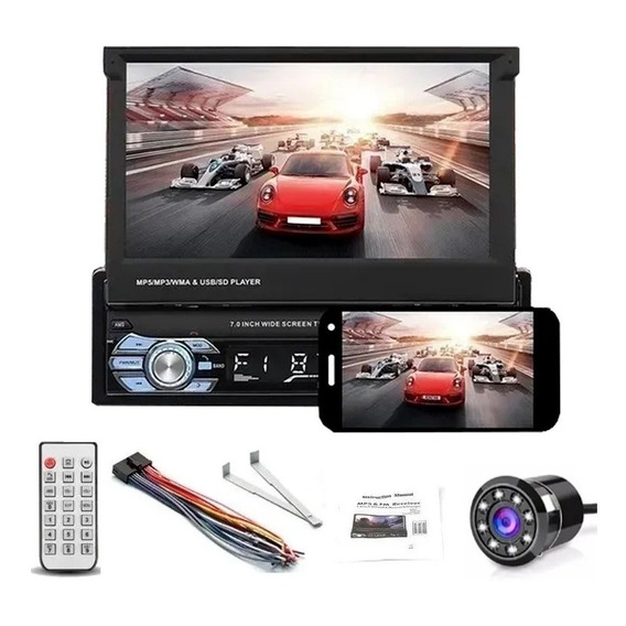 Radio Carro Pantalla Tactil 7 Pulgadas Mirror Bluetooth Usb