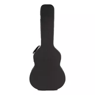 Estuche Rígido Guitarra Clásica Criolla Madera Símil Cuero 