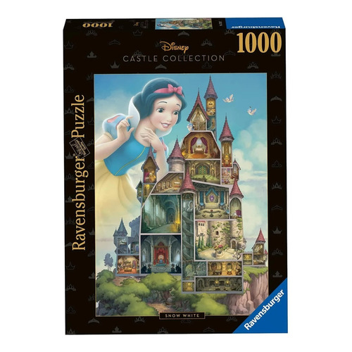 Rompecabezas Ravensburger Castillos Disney Blancanieves 1000 Piezas