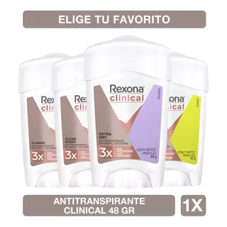 Rexona Clinical Desodorante En Crema 48gr