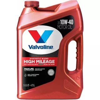 Aceite De Motor Valvoline 10w-40 Semi-sintetico 4,73l