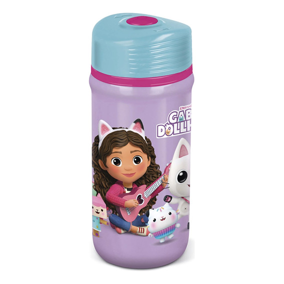 Botella Plástica La Casa De Gabby Twister 390 Ml Libre Bpa