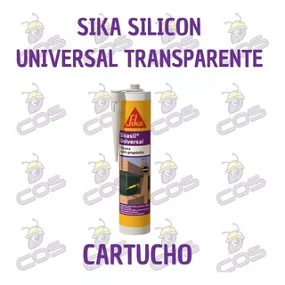 Sikasil Silicon Universal Transparente Cartucho 