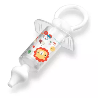 Seringa Lavagem Nasal Bebê Infantil Fisher Price 10ml Leao