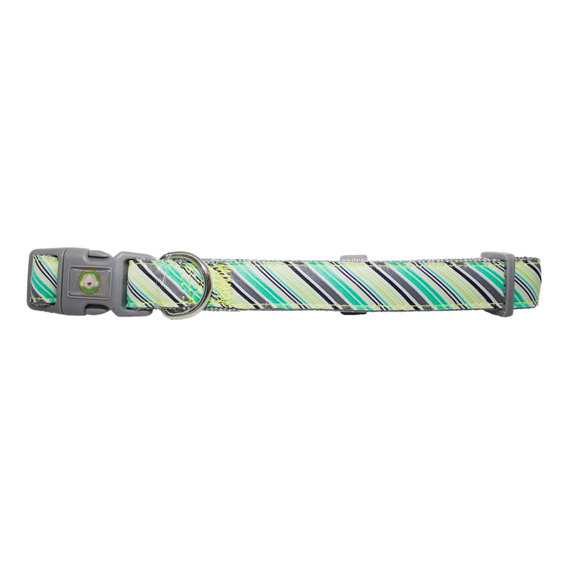 Collar Perro Diagonal S Verde Mascan