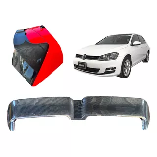 Spoiler Aleron Golf Tsi 2015 A 2020 Fibra De Carbono