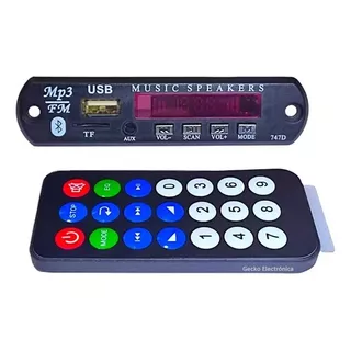 Modulo Decodificador Bluetooth Mp3 Usb Card Fm