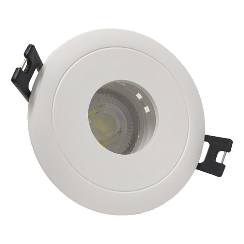 Lampara Spot Embutir Aro Dicro Angulo Cerrado Led Macroled Color Blanco