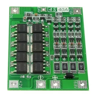 Modulo Carga Bms 4s 16.8v-- 40 Amper!! 18650 Service Market