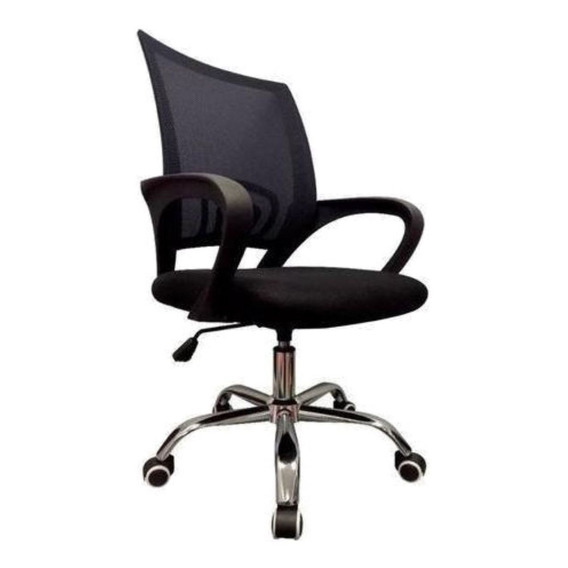 Silla Ejecutiva Mesh Ezri Ergonomica Respaldo Premium Oferta Color Negro