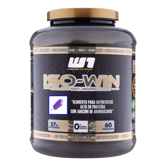 Proteína Hidrolizada Iso Win 2 Kgs 60 Sv  Winkler Nutrition