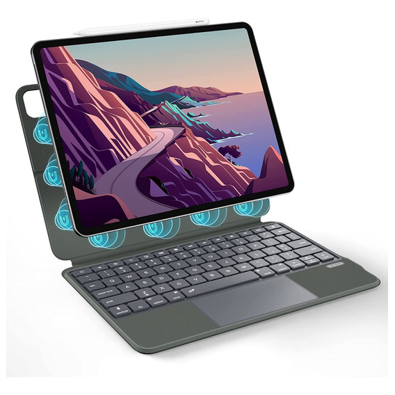 Teclado Magic Keyboard Para iPad Pro 11, iPad Air 4/5 10.9