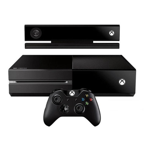 Microsoft Xbox One + Kinect 500GB Standard  color negro