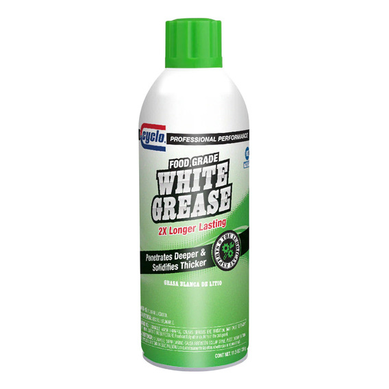 Grasa Blanca Lubricante De Litio Durable,11.5 Onz.cyclo C34