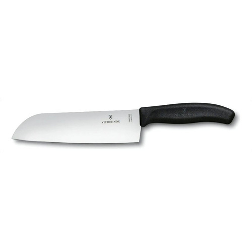 Victorinox Cuchillo Chef Santoku Swiss Classic 17 Cm, Caja Color Negro